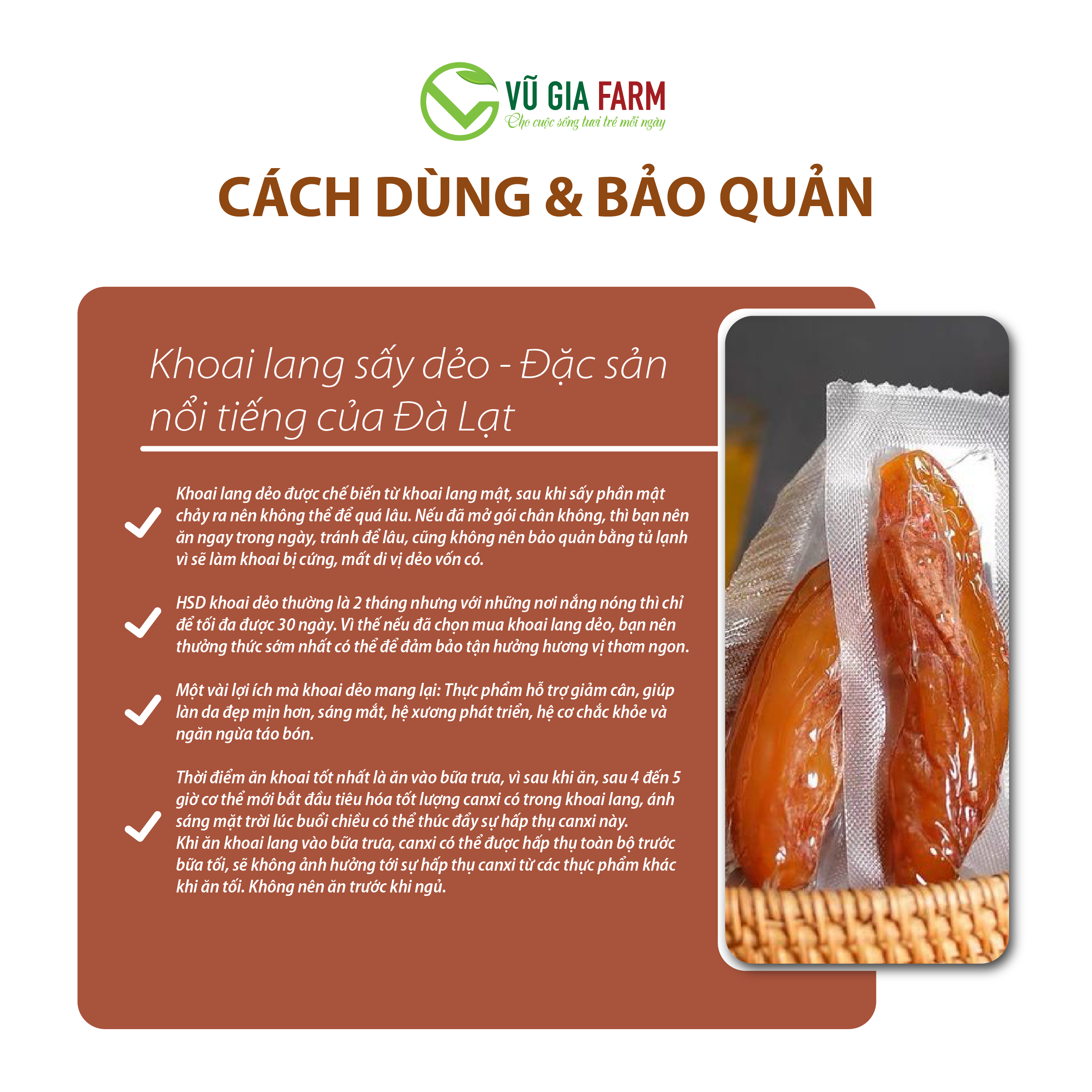 Khoai Lang Mật Sấy Dẻo (400g/hũ) – vị ngọt thanh, hấp dẫn