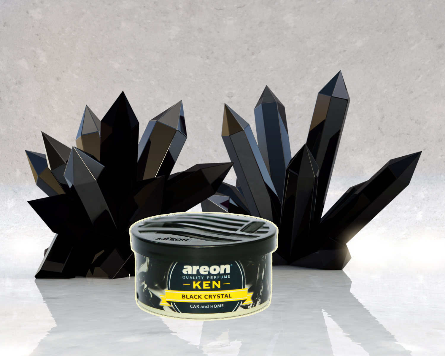 Sáp thơm ô tô Areon hương Pha Lê Đen - Nam Tính, The Mát, và Đầy Quyến Rũ Areon Ken Black Crystal 3