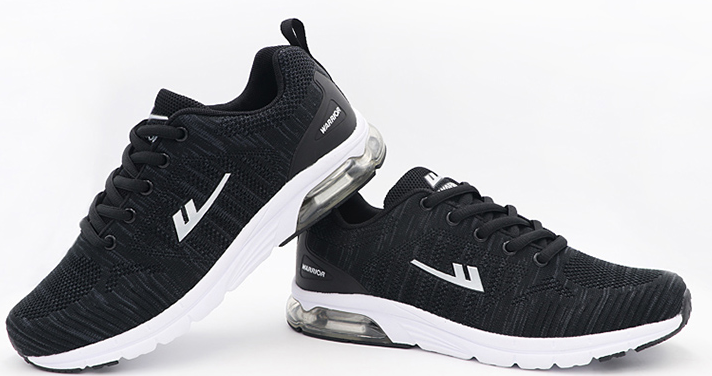 Warrior Flying Weaving Steps Breathable Lightweight Men's Casual Shoes WL-3573 Black 40