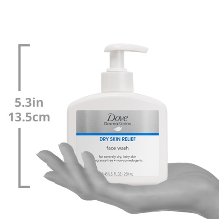 Sữa Rửa Mặt Dove Dermaseries Dry Skin Relief (250ml)