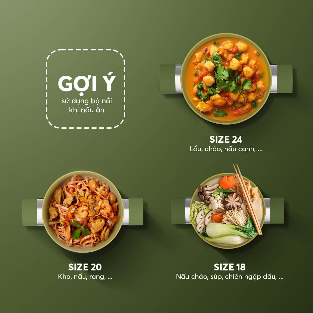 Nồi phủ sứ an toàn Elmich Olive EL-5523OV