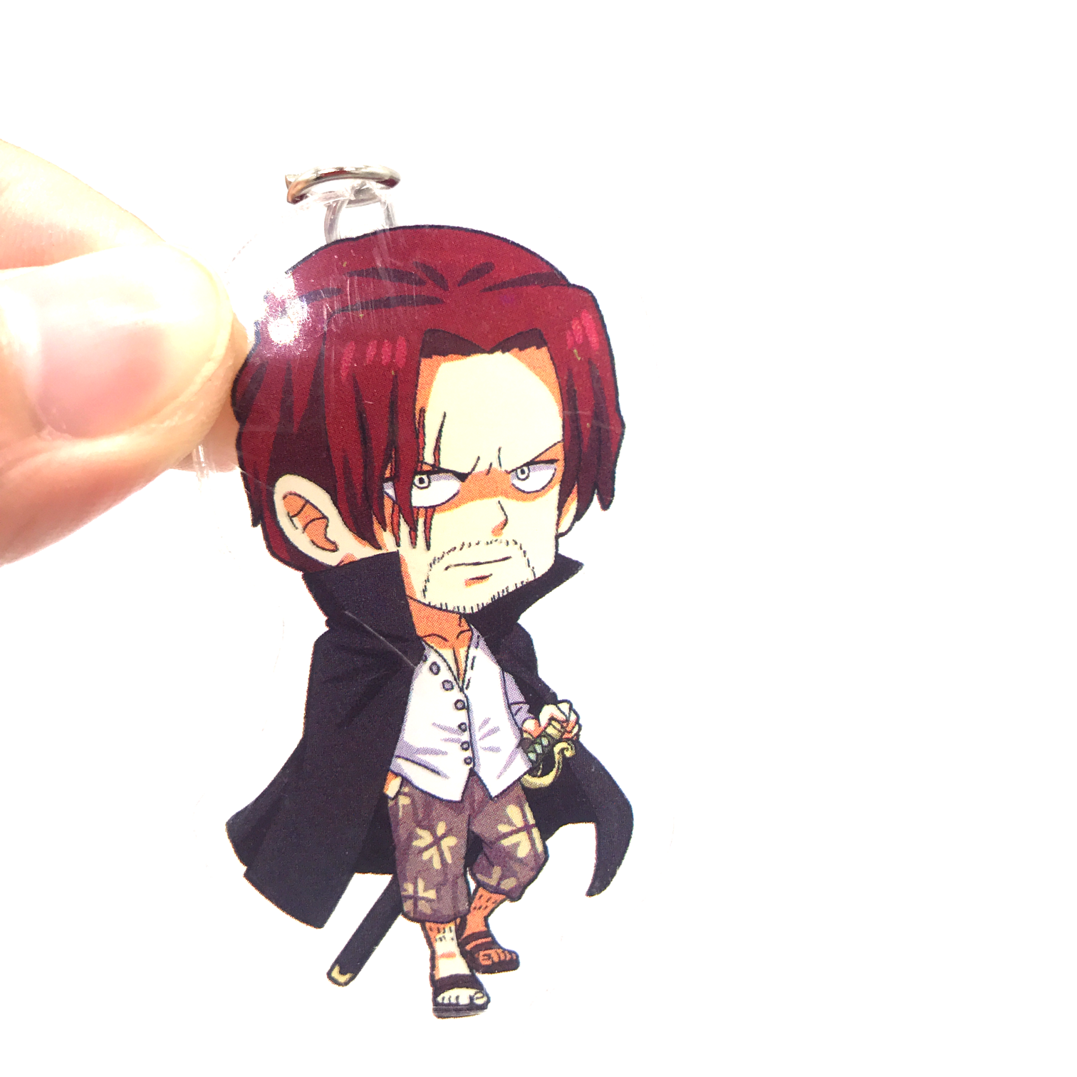 Shanks, Móc khóa, One Piece: Nếu bạn là fan của One Piece, thì bộ sưu tập móc khóa Shanks của chúng tôi sẽ khiến bạn phát cuồng. Với thiết kế độc đáo và chi tiết chính xác, những chiếc móc khóa này sẽ là món đồ chơi và phụ kiện không thể thiếu cho bất kỳ fan của One Piece nào.