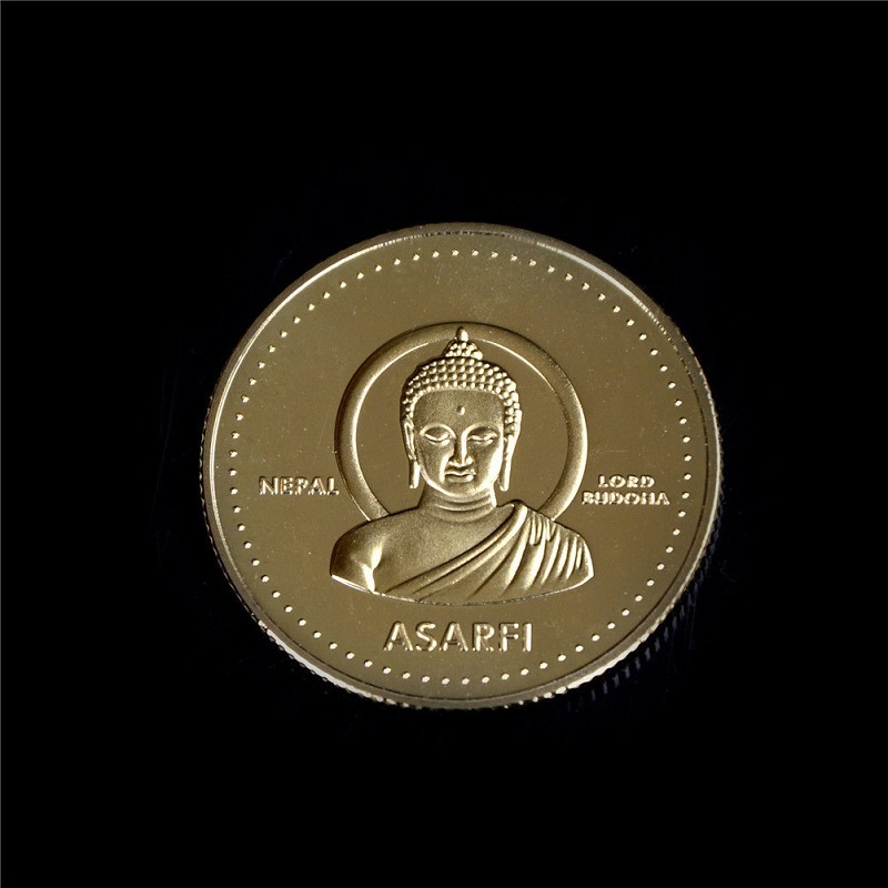 Đồng tiền xu hình Phật Thích Ca