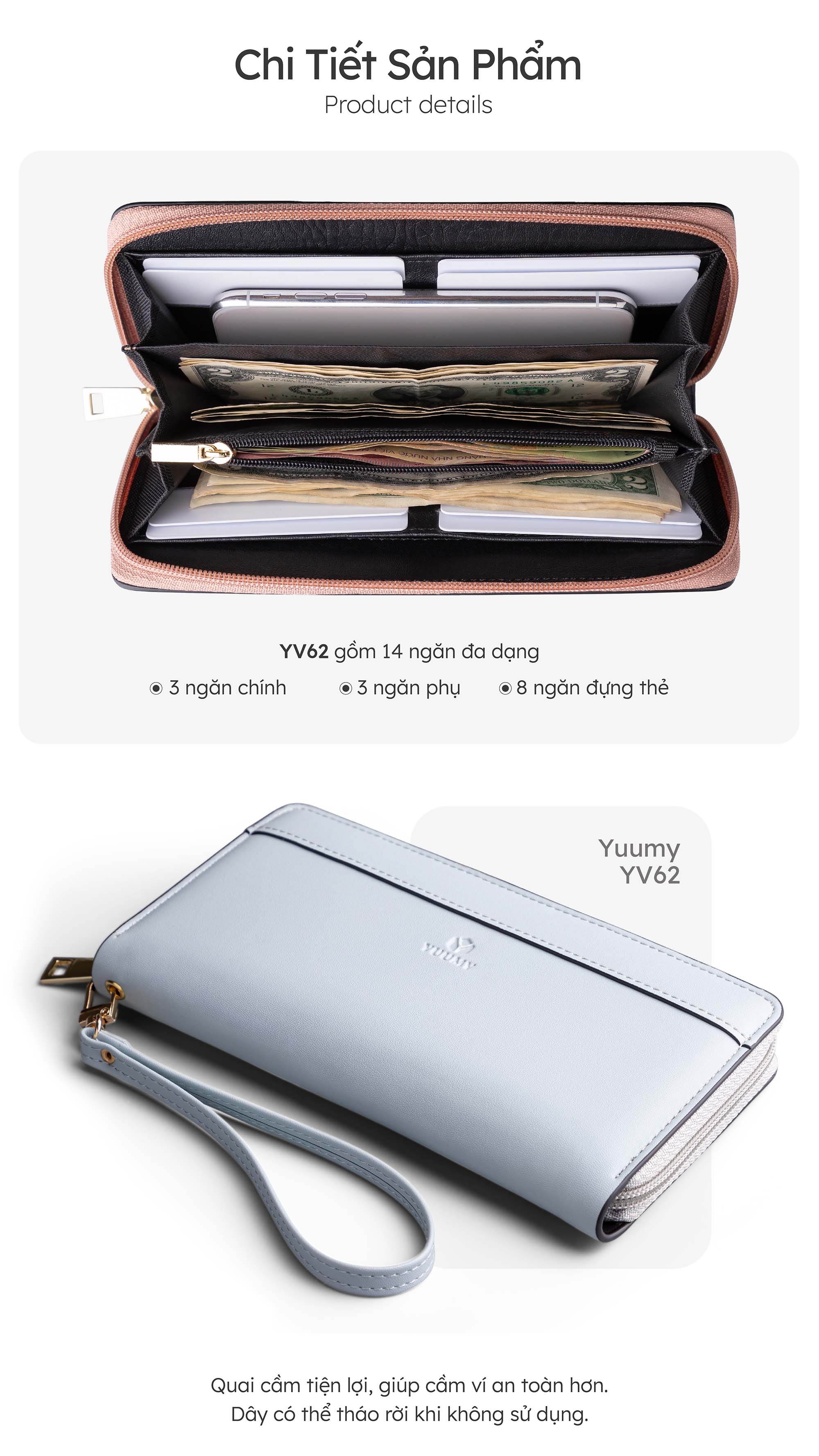 Ví nữ YUUMY YV62