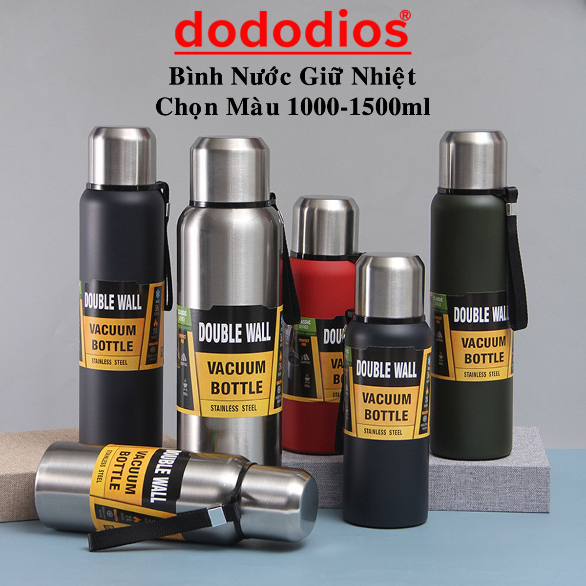 Bình nước giữ nhiệt chính hãng dododios