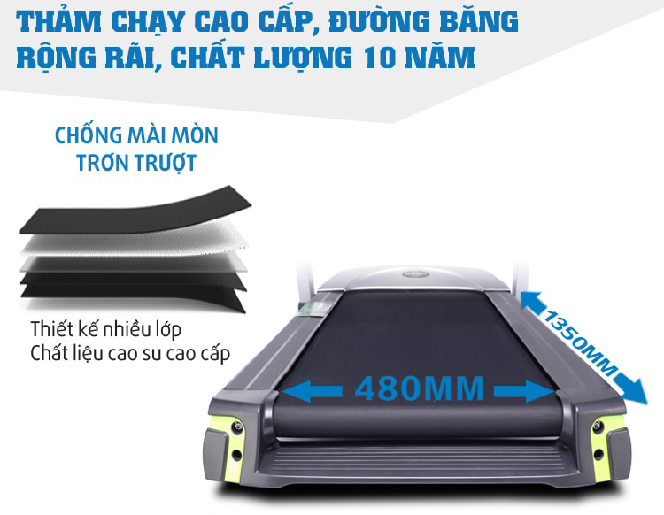 Máy Chạy Điện OMA-3120Cam - Hàng Chính Hãng