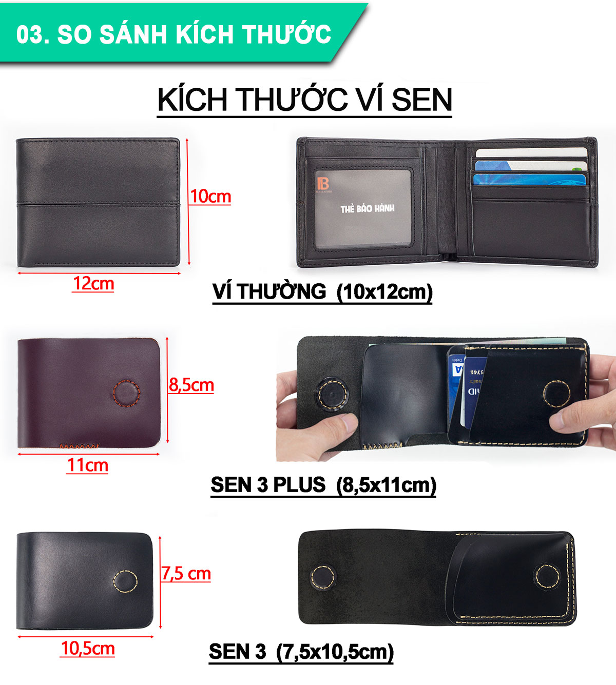 Ví sen 3 PLUS da bò Pullup V123, bóp mini nam nhỏ gọn hai màu đen và nâu, đường chỉ may tinh tế, đựng thẻ kẹp tiền tiện lợi, fullbox, thương hiệu Bụi leather chuyên đồ da thật