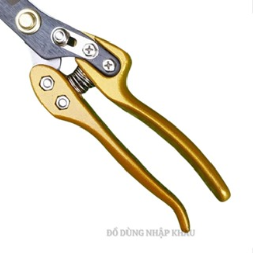 Kéo tỉa cây mũi nhọn cán bằng hợp kim dài 30cm kèm lò xo sơ cua