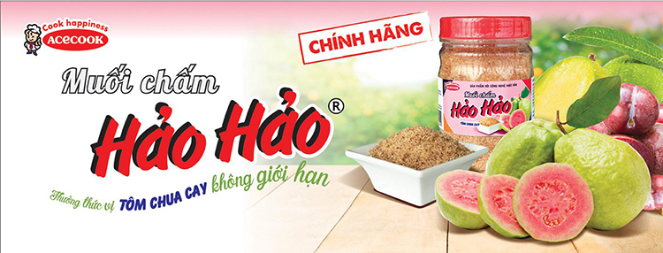 Lốc 4 Hộp Muối Chấm Hảo hảo Tôm Chua Cay (120g/hũ)