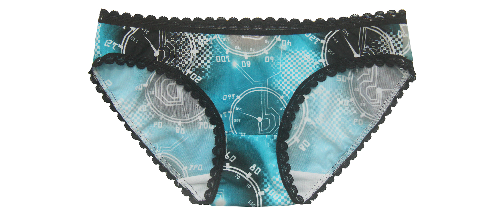 Quần Lót Basic Họa Tiết Miley Lingerie BMP0703 - Xanh Dương