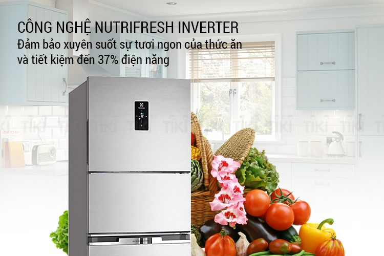 Tủ Lạnh Inverter Electrolux EME3700H-A (335L) - Hàng chính hãng