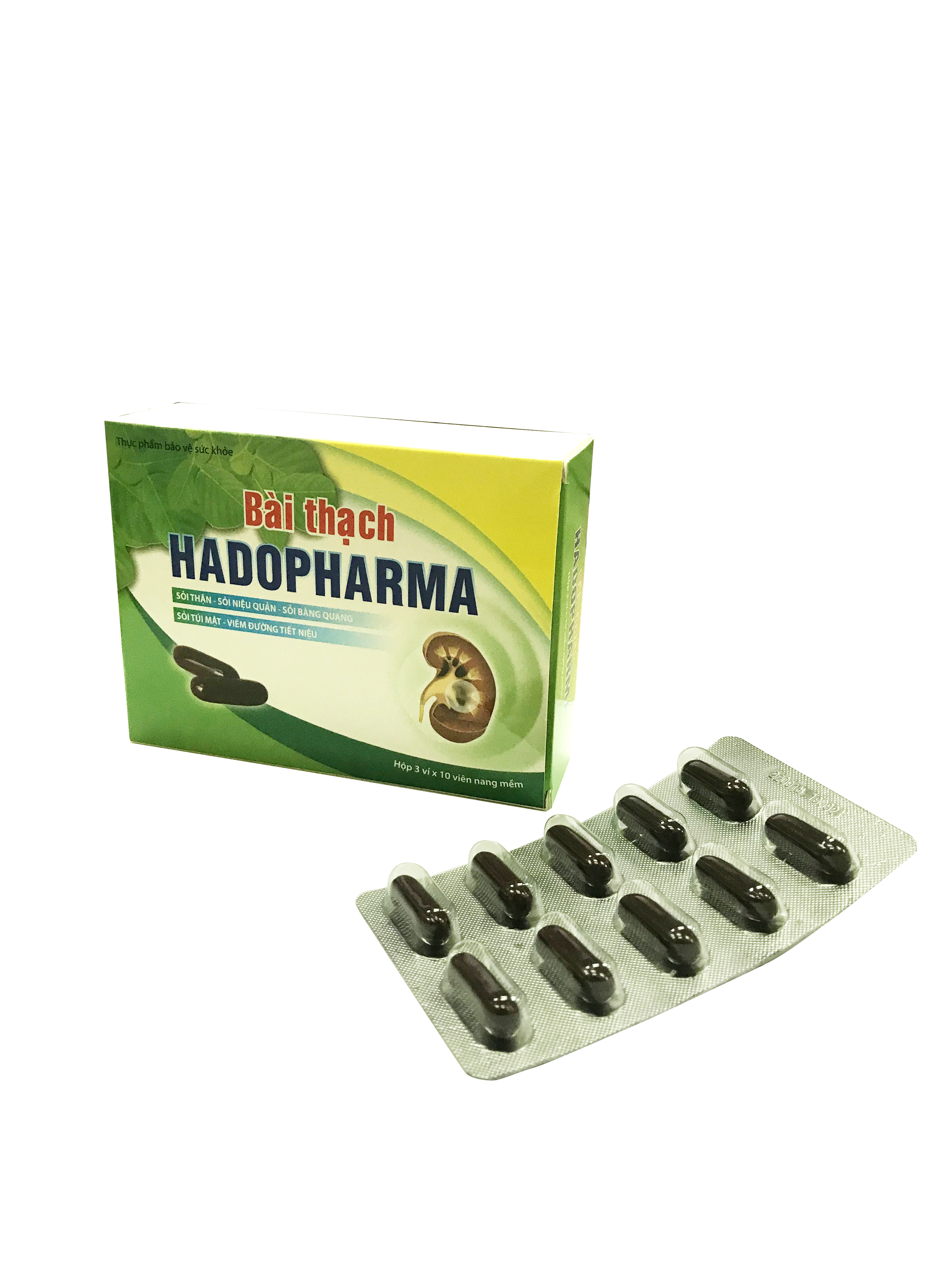 Bài thạch Hadopharma - Hỗ trợ tán sỏi thận, sỏi mật 1