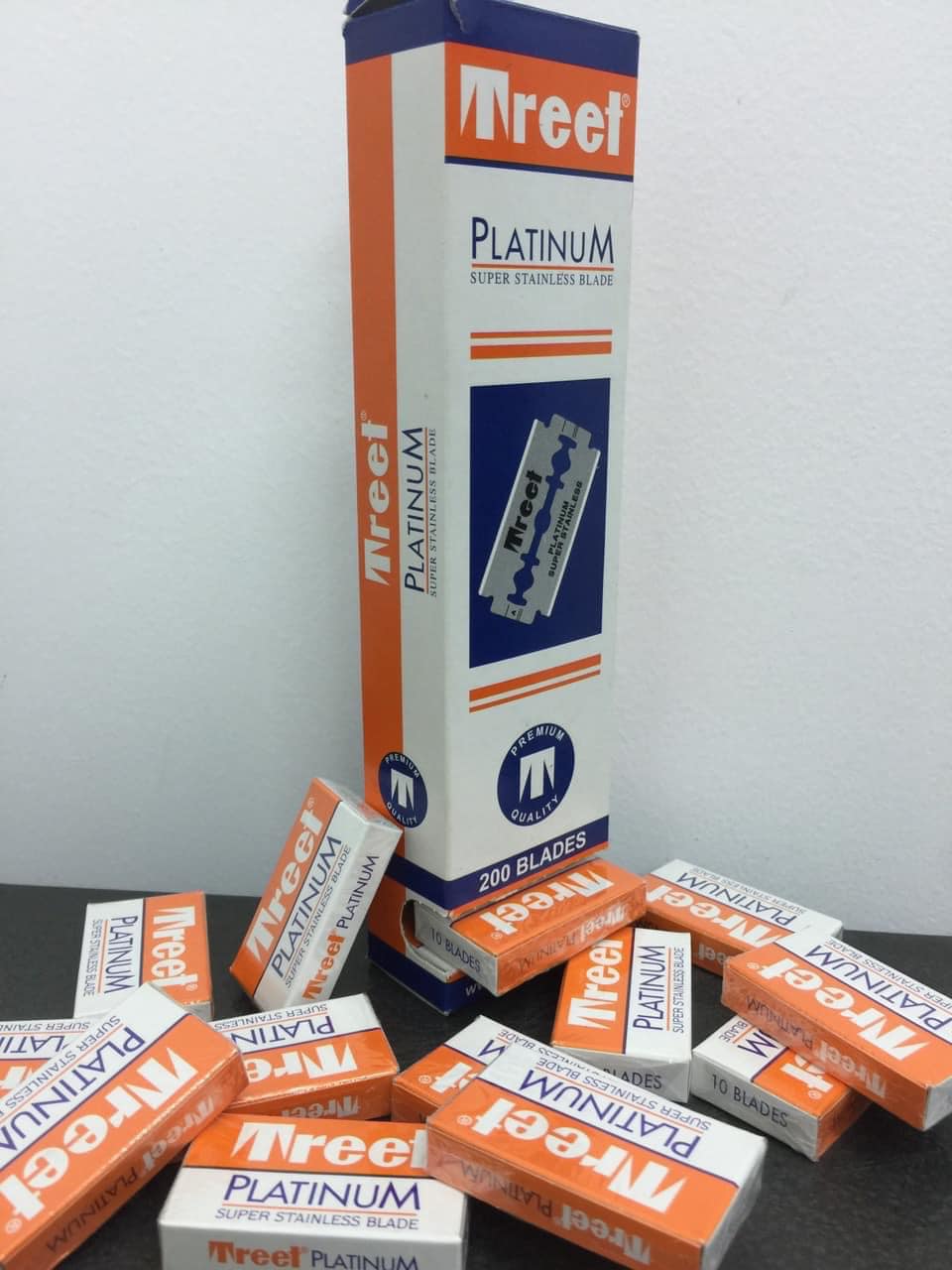 hộp lưỡi lam (dao lam) treet cam platinum (200 lưỡi hộp) 4