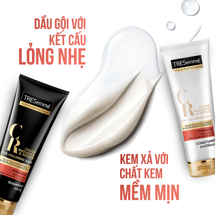 Kem Xả Tresemmé Dành Cho Tóc Nhuộm Color Radiance & Repair For Colored Hair (250ml)