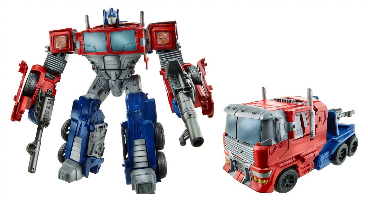 Hasbro Transformers classic navigational home toy Optimus Prime (red and blue) B1172