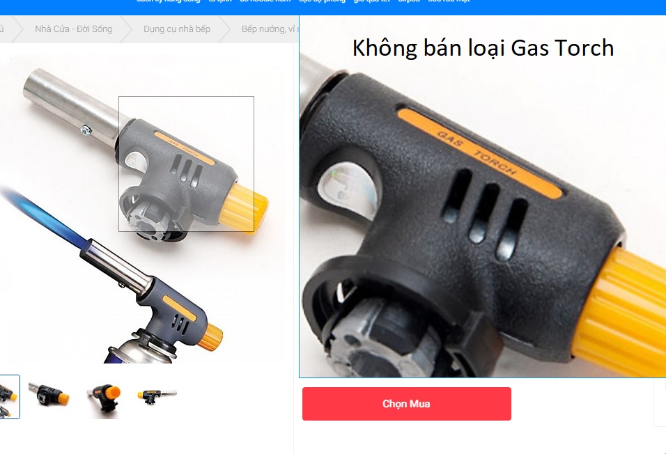 (Loại Tốt) Đầu Khò Lửa Dùng Gas Chuyên Nghiệp Cầm Tay KhoNCC Hàng Chính Hãng - NLM-WS-502c (Màu Đen)
