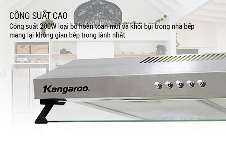 Máy Hút Mùi Cổ Điển Kangaroo KG532 Size 70cm - Hàng chính hãng