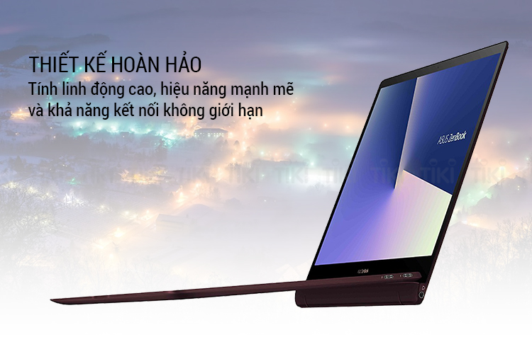 Laptop Asus Zenbook S UX391UA-ET081T Core i7-8550U/Win 10 (13.3" FHD IPS, 100% sRGB) - Hàng Chính Hãng