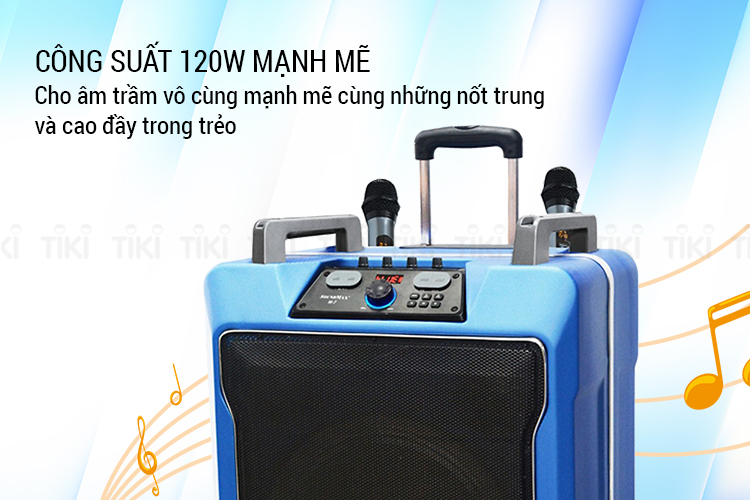 Loa Kéo Di Động Soundmax M-7 - Hàng Chính Hãng