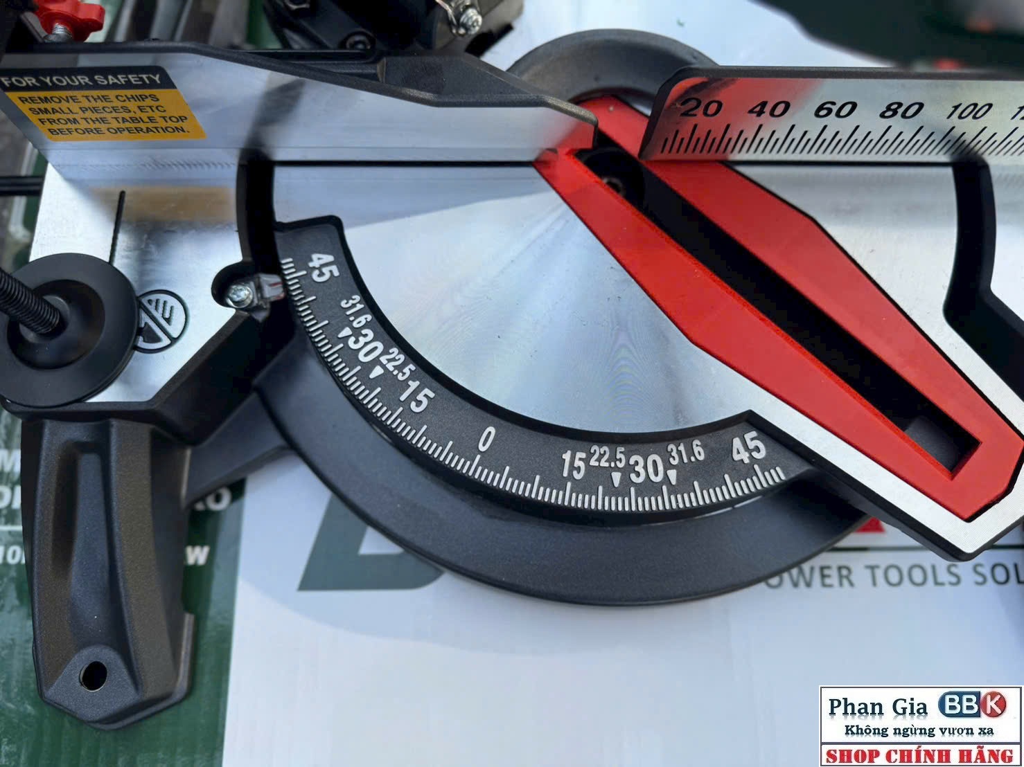 Máy Cắt Nhôm DEKTON DK-CN210PRO – 1450W – Cắt Nghiêng 45° Chính Xác – Tặng Lưỡi Cắt 80R – Bảo Hành 12 Tháng