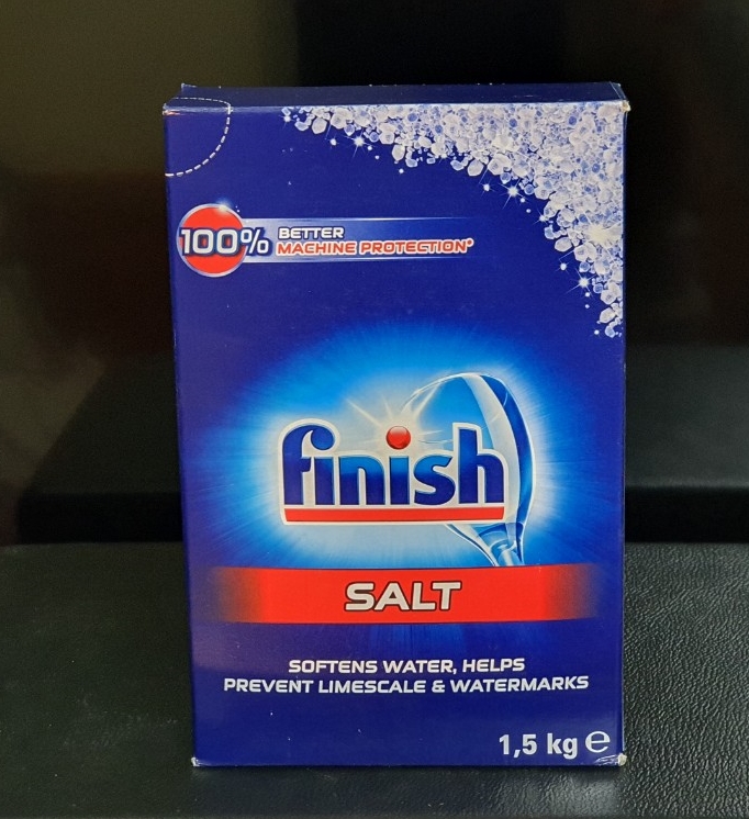 Combo viên rửa chén bát finish all in 1 hộp 90 viên + muối rửa ly finish 1,5kg + nước làm bóng finish 1150ml 4