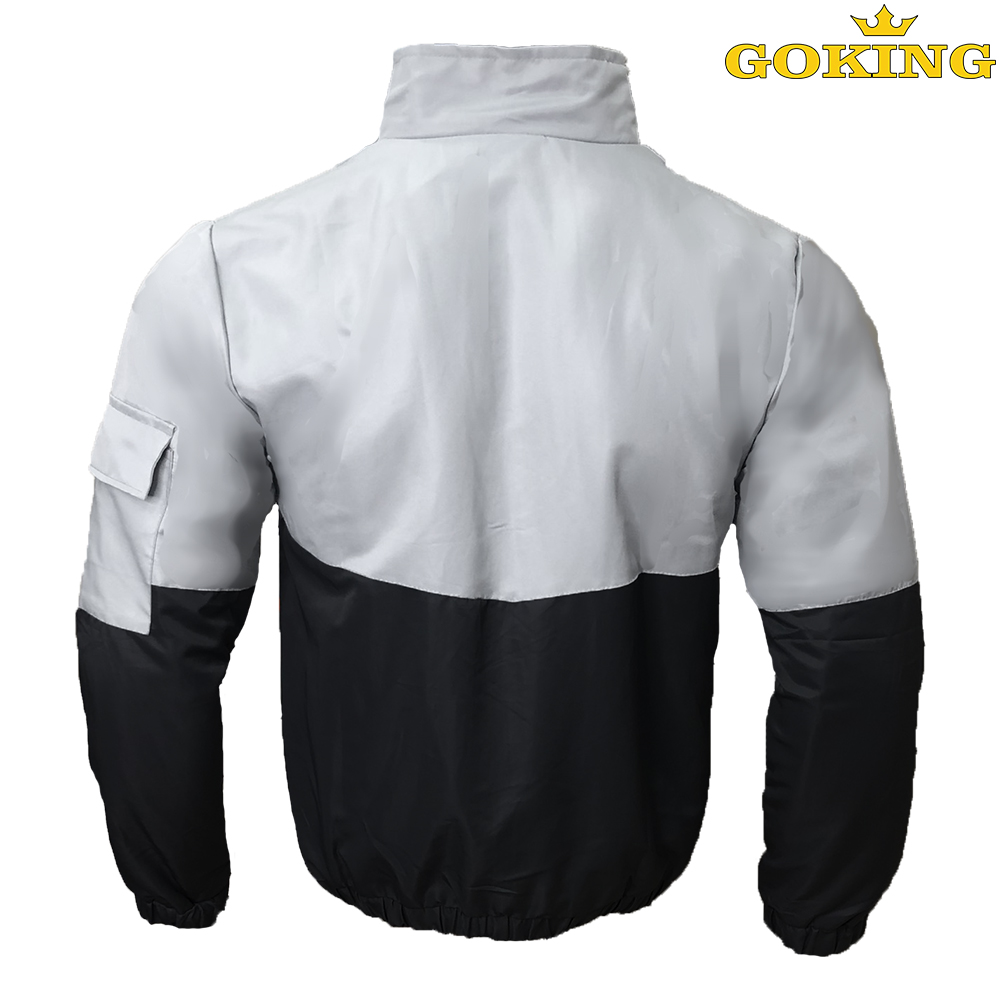 Mua Áo khoác gió nam Goking, ngoài vải dù, trong lót lưới. 3 túi tiện dụng. - XÁM - L tại GOKING Mua Áo Khoác Gió Nam Goking, Ngoài Vải Dù, Trong Lót Lưới. 3 Túi Tiện Dụng. - Xám - L Tại Goking