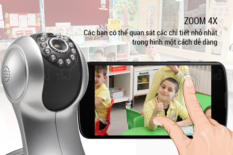 Camera IP Wifi HD720P Vimtag VT361 - Hàng Chính Hãng