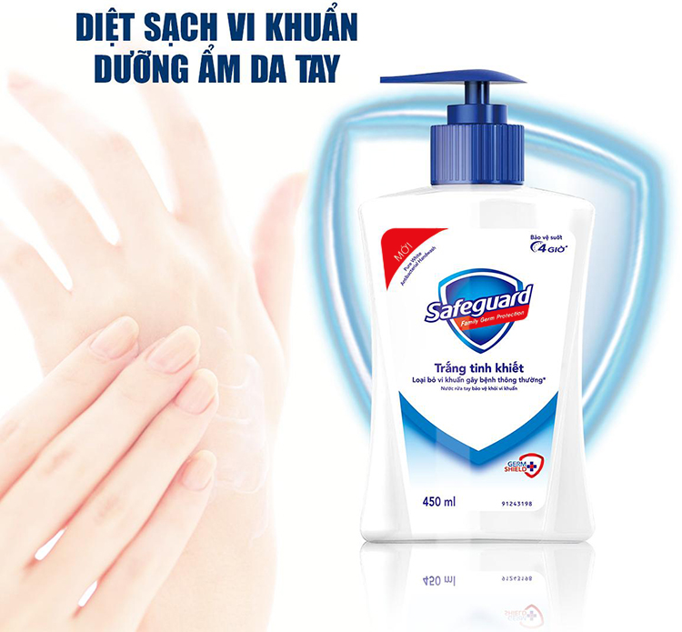 Bộ Sản Phẩm Chăm Sóc Cơ Thể Safeguard  Bao Gồm: 