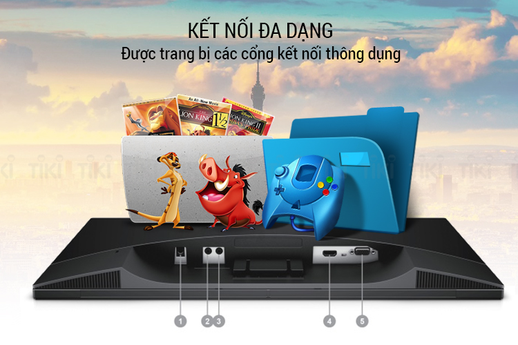 Màn Hình Dell S2216H 21.5 inch IPS - Full HD