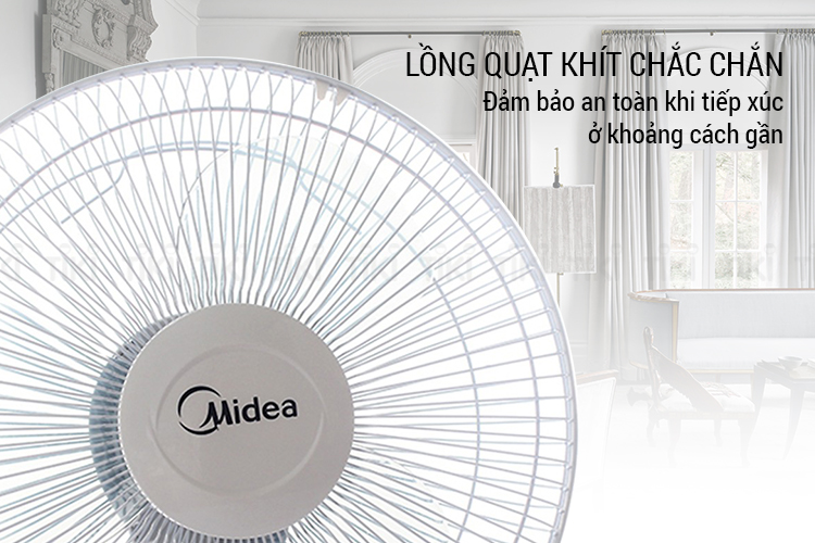 Quạt Bàn MIDEA FT30-Y8BA - Hàng Chính Hãng