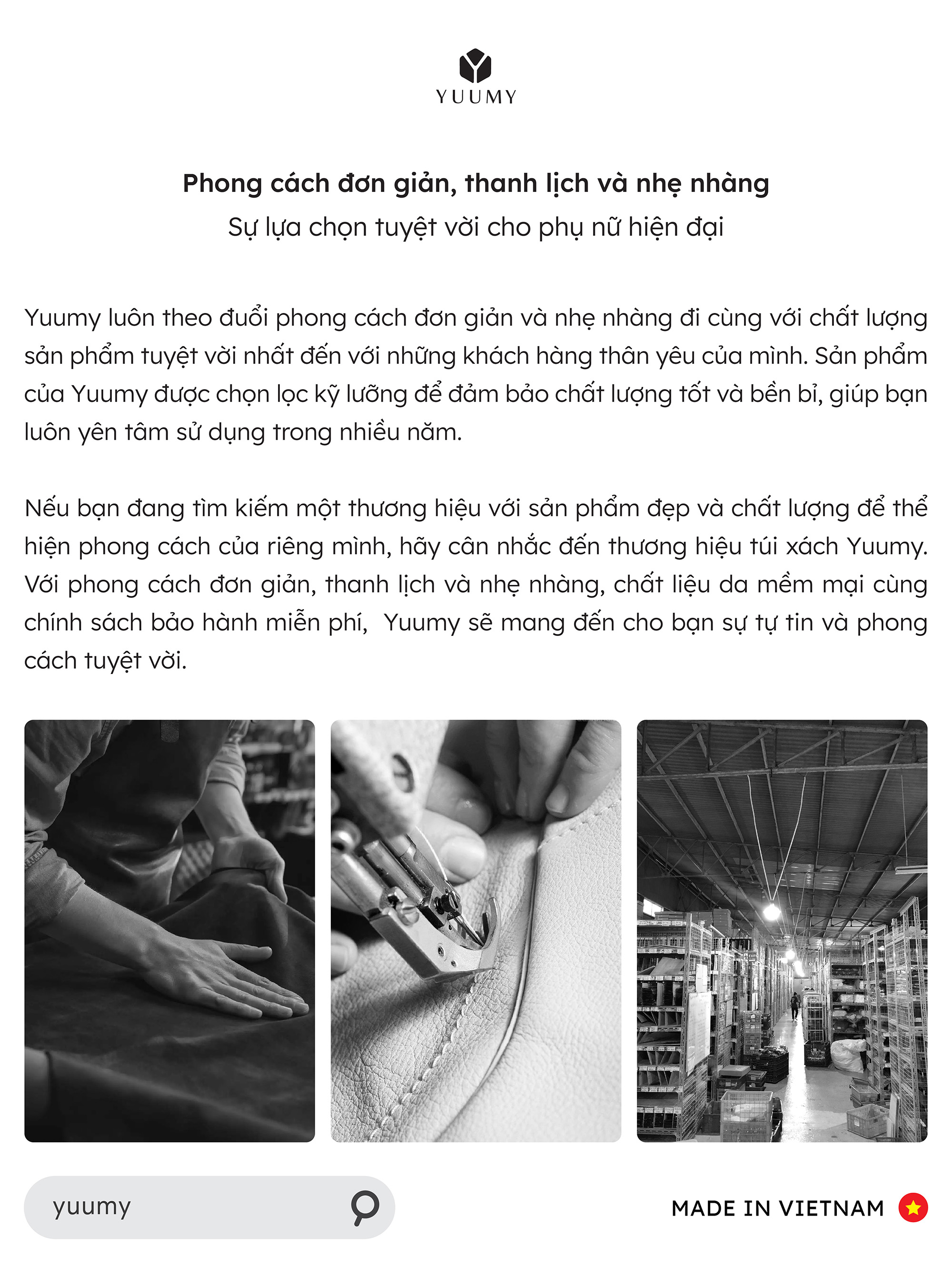 Túi Yuumy ( Thời trang nữ đi tiệc - Túi đeo chéo da Seasand YN162 )