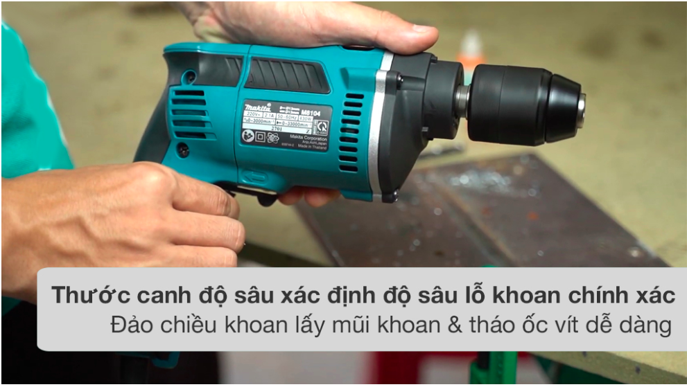Máy khoan búa(13mm) Makita M8104B