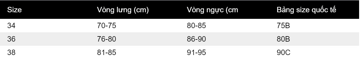 Áo Ngực Su Gọng Dẻo Đệm Dày K32