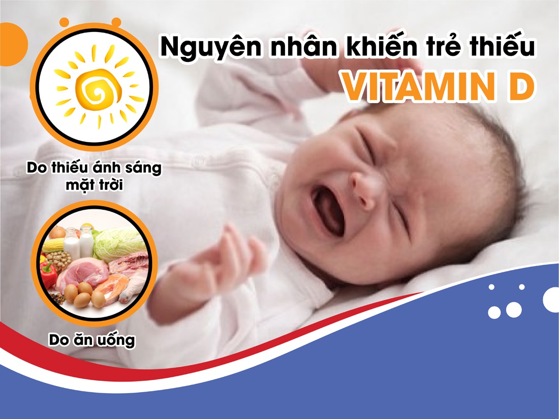 nguyên nhân thiếu vitamin D