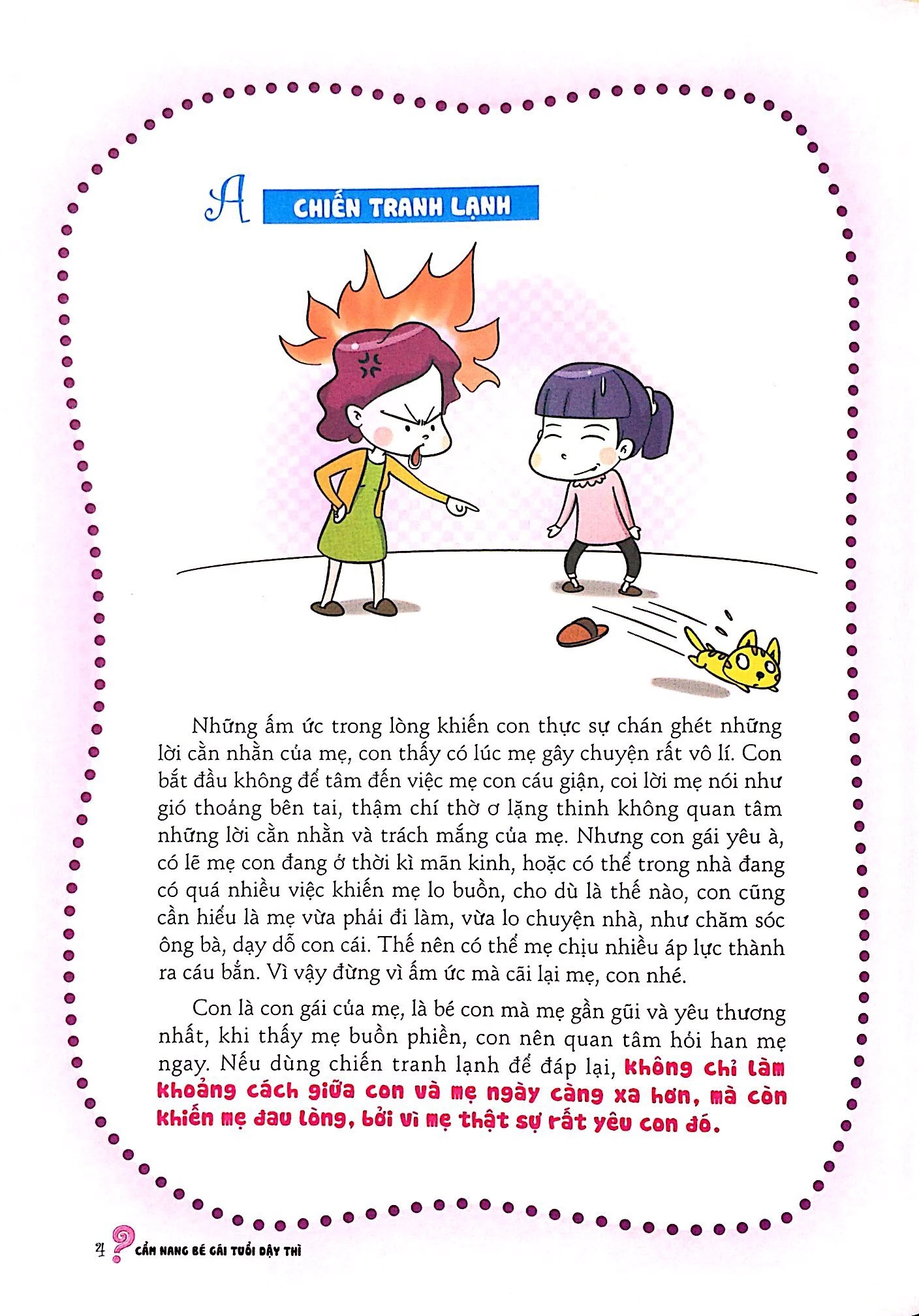 Combo Cẩm Nang Bé Gái Tuổi Dậy Thì (2 Cuốn)(Tái Bản)