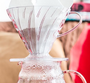 HARIO coffee filter cup V60 drip type heat-resistant resin hand-washed coffee pot filter cup VD-01T