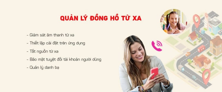 đồng hồ định vị chống nước