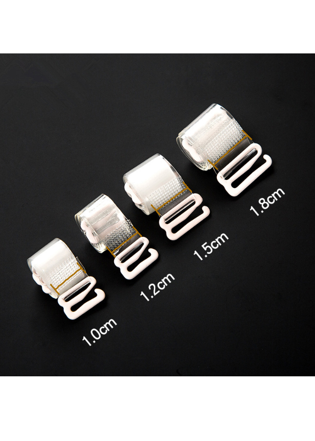 Dây áo ngực bra cao cấp nhựa trong suốt DA30 nhiều kích thước