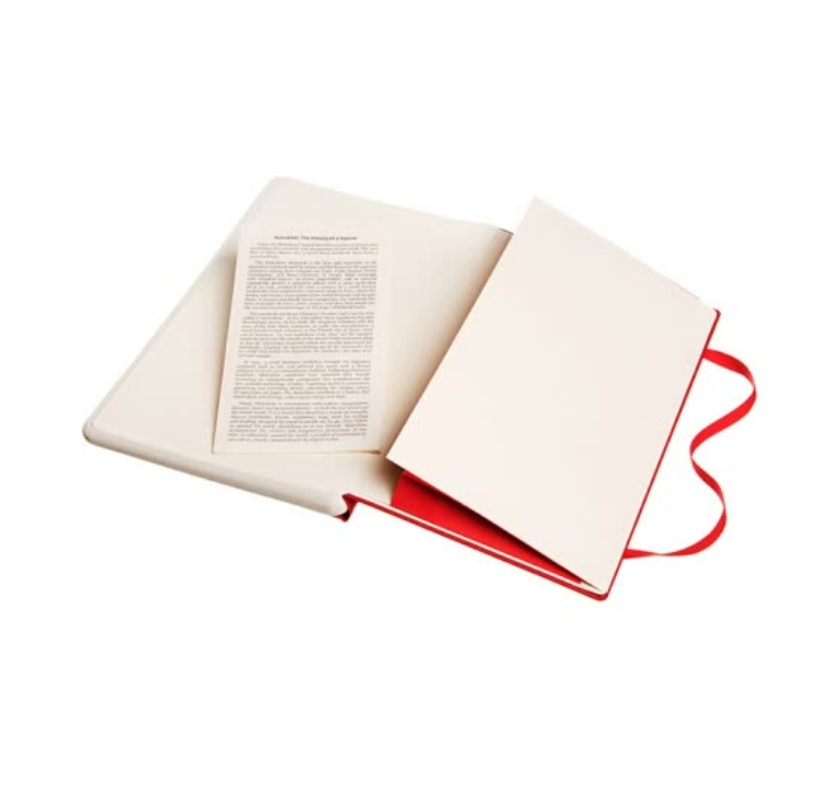 MOLESKINE SWS intelligent writing replacement notebook red hard surface dot page large notepad not single buy