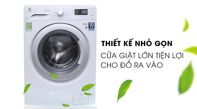 Máy Giặt Cửa Ngang Inverter Electrolux EWF12942 (9kg) - Trắng