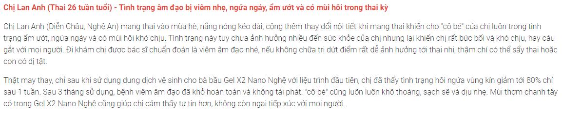 gel vệ sinh x2 nano nghệ cỏ cây hoa lá làm sạch cô bé ngăn ngừa viêm nhiễm 8