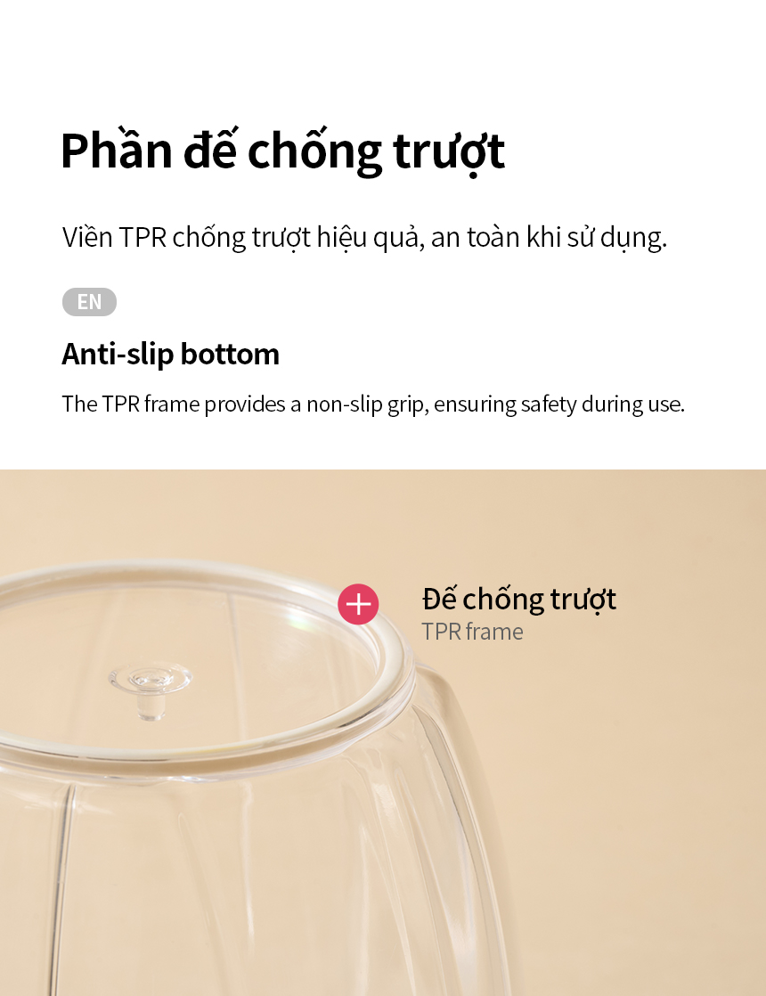 Dụng Cụ Xay Tỏi Ớt LocknLock CKS342BEG, CKS343BEG, CKS344BEG, Hàng Chính Hãng, Kéo Tay - JoyMall