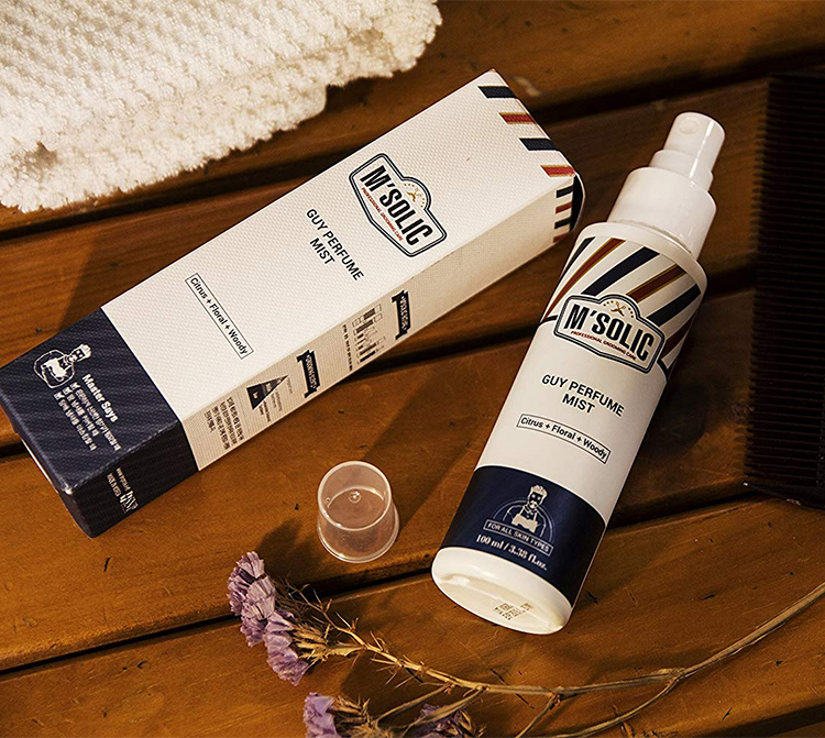 Xịt Khoáng Thơm Body - M'Solic Guy Perfume Mist (100ml)