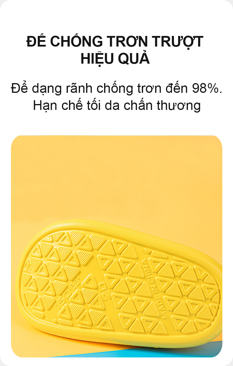 Dép Sục Cho Bé BobDog BD226K Đế Eva Siêu Mềm Nhẹ Chống Trơn Trượt Cho Bé Chính Hãng 5