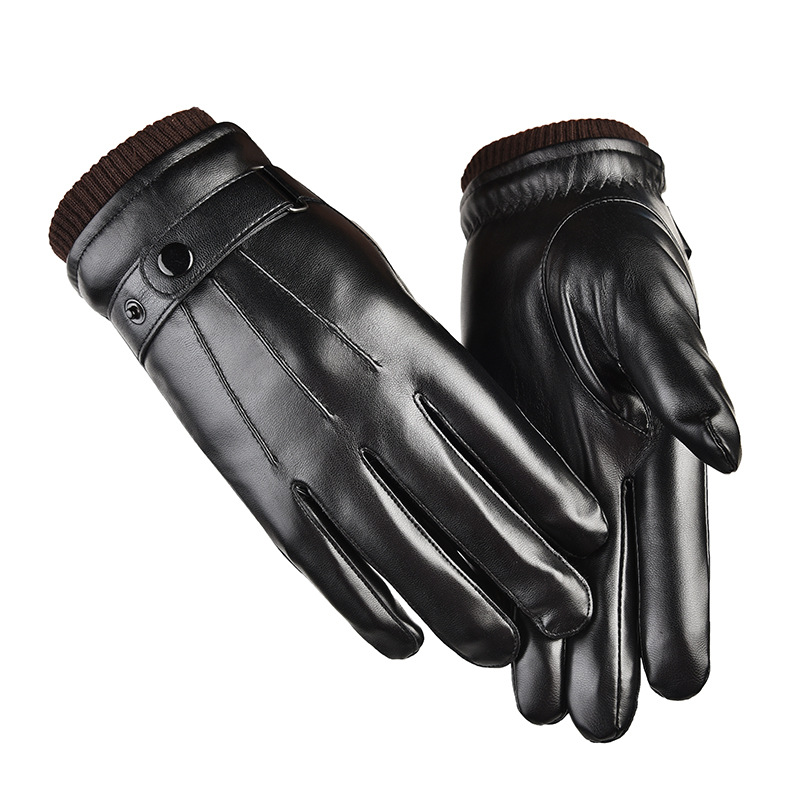 Bao tay da nam cảm ứng thời trang Hàn Quốc