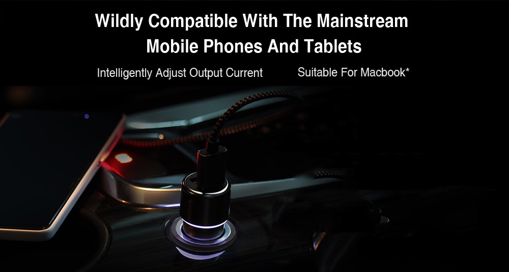 Tẩu Sạc Xe Ô Tô QuickCharge 3.0 Xiaomi