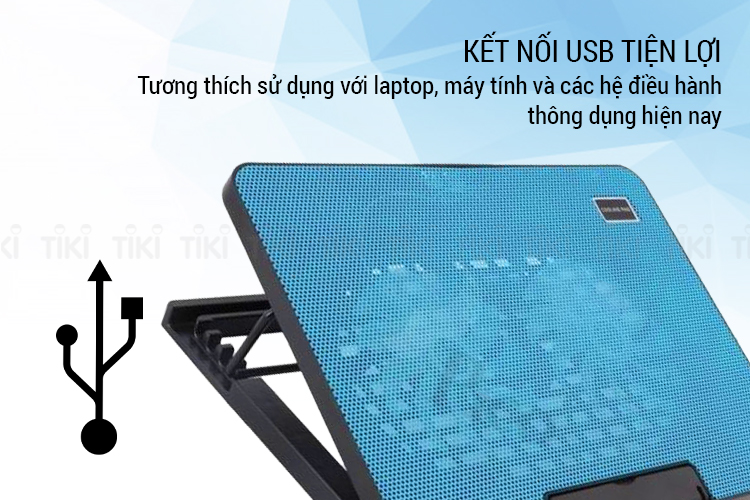 Đế Tản Nhiệt Laptop N99 2 Fan