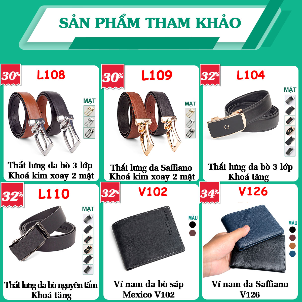 Thắt lưng nam, dây nịt nam da bò thật nguyên tấm Bụi Leather L112 - Khóa cài  - Bảo hành 12 tháng