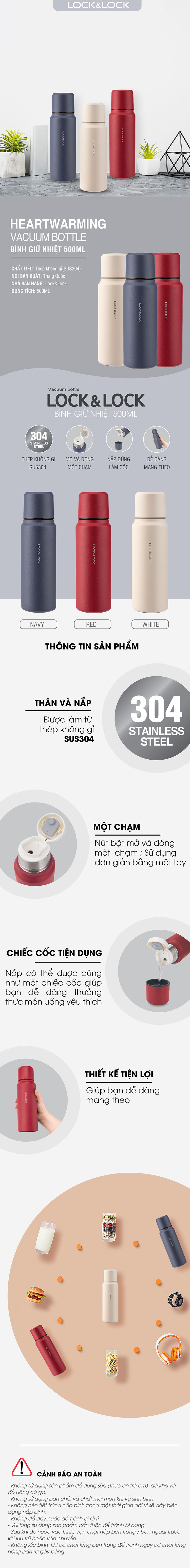 Bình Giữ Nhiệt Lock&Lock LHC1473