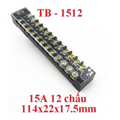 Cầu đấu, Domino TB 15A,25A,45A loại 4P,6P,12P